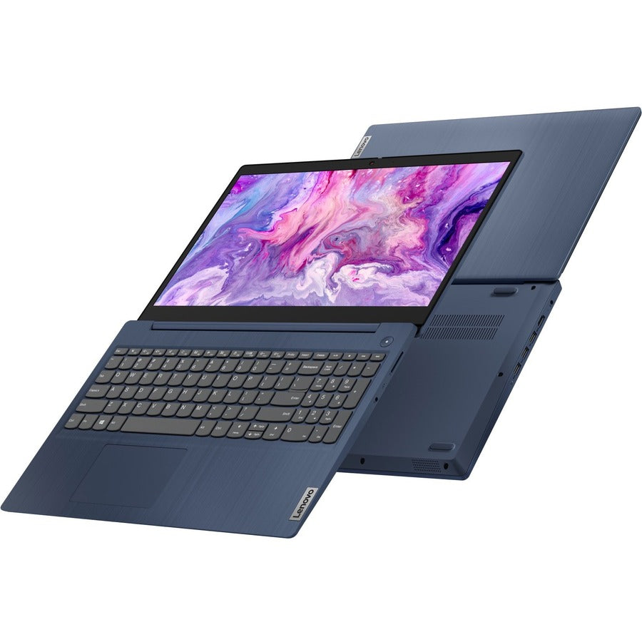 Lenovo-IMSourcing IdeaPad 3 15ITL05 81X800ELUS 15.6 Notebook - Full HD - Intel Core i3 11th Gen i3-1115G4 - 4 GB - 128 GB SSD - Abyss Blue"