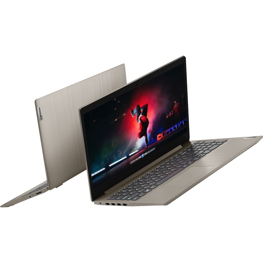 Lenovo-IMSourcing IdeaPad 3 15ITL05 81X800EMUS 15.6 Notebook - Full HD - Intel Core i3 11th Gen i3-1115G4 - 4 GB - 128 GB SSD - English Keyboard - Almond"
