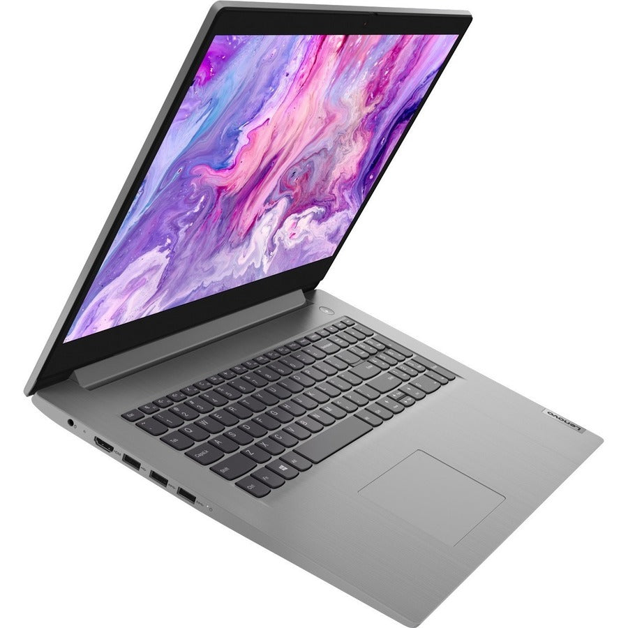 Lenovo-IMSourcing IdeaPad 3 17IIL05 81WF000YUS 17.3 Notebook - HD+ - Intel Core i5 10th Gen i5-1035G1 - 8 GB - 512 GB SSD - English Keyboard - Platinum Gray"
