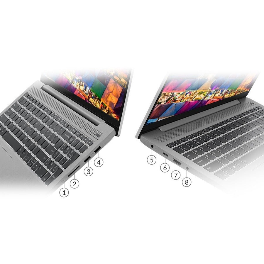 Lenovo-IMSourcing IdeaPad 5 15ARE05 81YQ00E0US 15.6 Notebook - Full HD - AMD Ryzen 7 4700U - 8 GB - 1 TB HDD - 128 GB SSD"