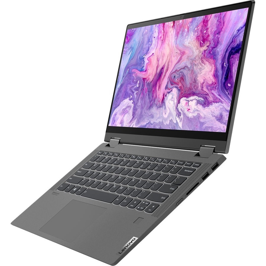 Lenovo-IMSourcing IdeaPad Flex 5 14ITL05 82HS0006US 14 Touchscreen Convertible 2 in 1 Notebook - Full HD - Intel Core i5 11th Gen i5-1135G7 - 8 GB - 256 GB SSD - English (US) Keyboard - Graphite Gray"