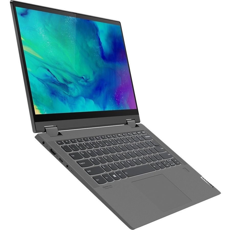 Lenovo-IMSourcing IdeaPad Flex 5 14ITL05 82HS000WUS 14 Touchscreen Convertible 2 in 1 Notebook - Full HD - Intel Core i7 11th Gen i7-1165G7 - 12 GB - 512 GB SSD - English (US) Keyboard - Graphite Gray"