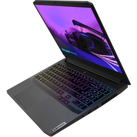 Lenovo-IMSourcing IdeaPad Gaming 3 15IHU6 82K10003US 15.6 Gaming Notebook - Full HD - Intel Core i7 11th Gen i7-11370H - 8 GB - 1 TB HDD - 256 GB SSD - English (US) Keyboard - Shadow Black"