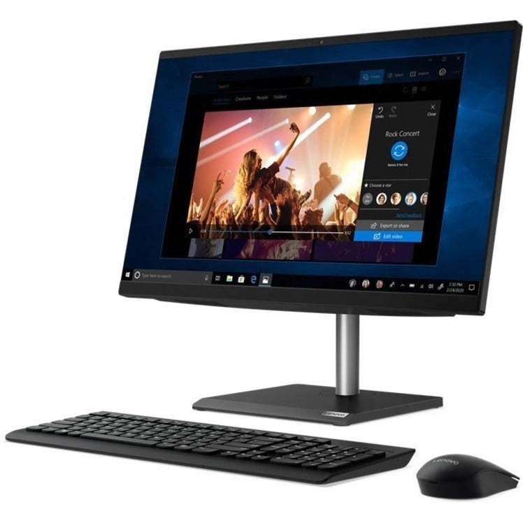 Lenovo-IMSourcing ThinkCentre V30a 22IML 11FV000JUM All-in-One Computer - Intel Core i3 10th Gen i3-10110U - 4 GB - 1 TB HDD - 21.5 Full HD - Desktop - Black"