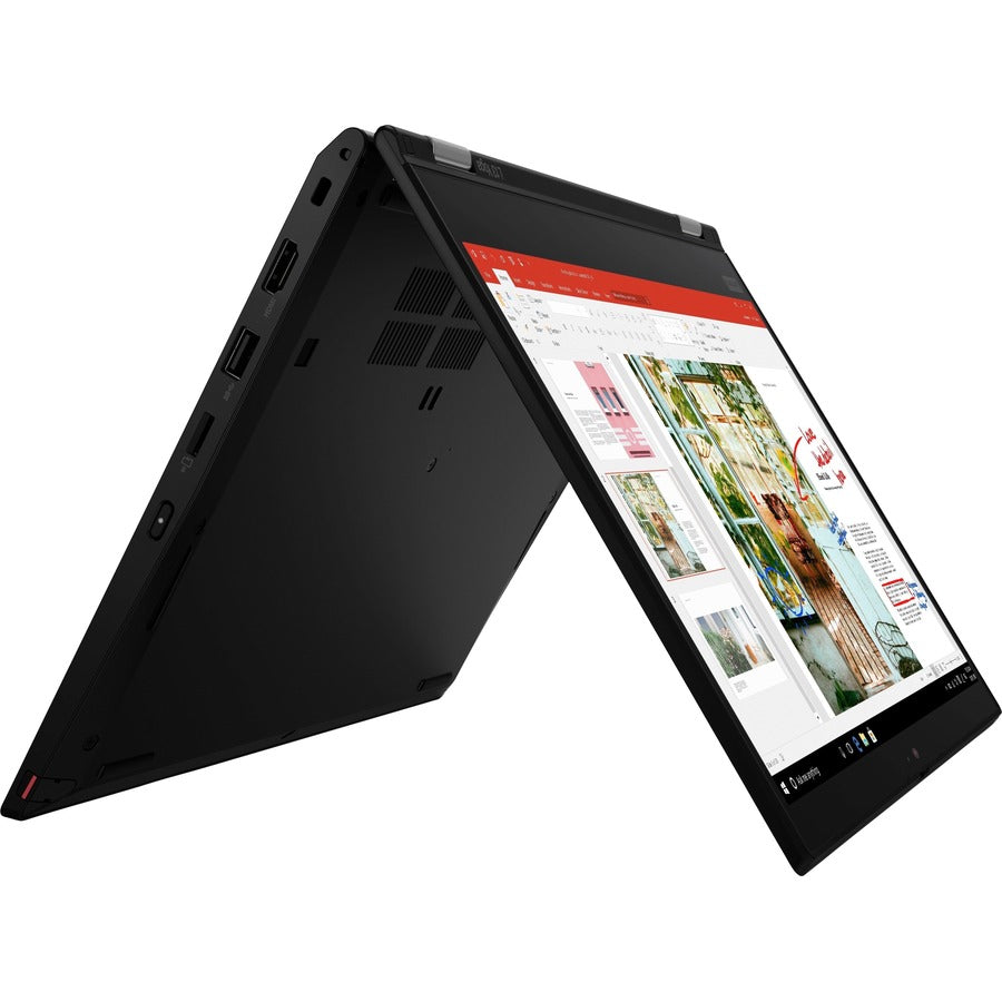Lenovo-IMSourcing ThinkPad L13 Yoga 20R50029US 13.3 Touchscreen Convertible 2 in 1 Notebook - Full HD - Intel Core i7 10th Gen i7-10610U - 16 GB - 512 GB SSD - English (US) Keyboard - Glossy Black"