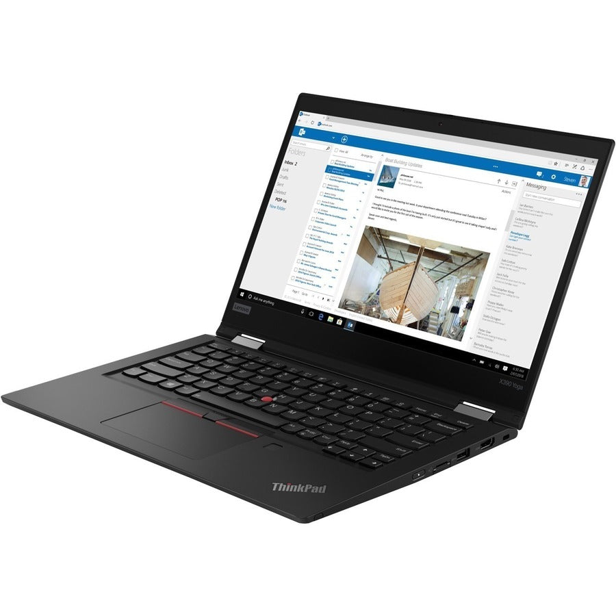 Lenovo-IMSourcing ThinkPad X390 Yoga 20NNS0TE00 13.3 Touchscreen Rugged Convertible 2 in 1 Notebook - Full HD - Intel Core i5 8th Gen i5-8365U - 8 GB - 256 GB SSD"