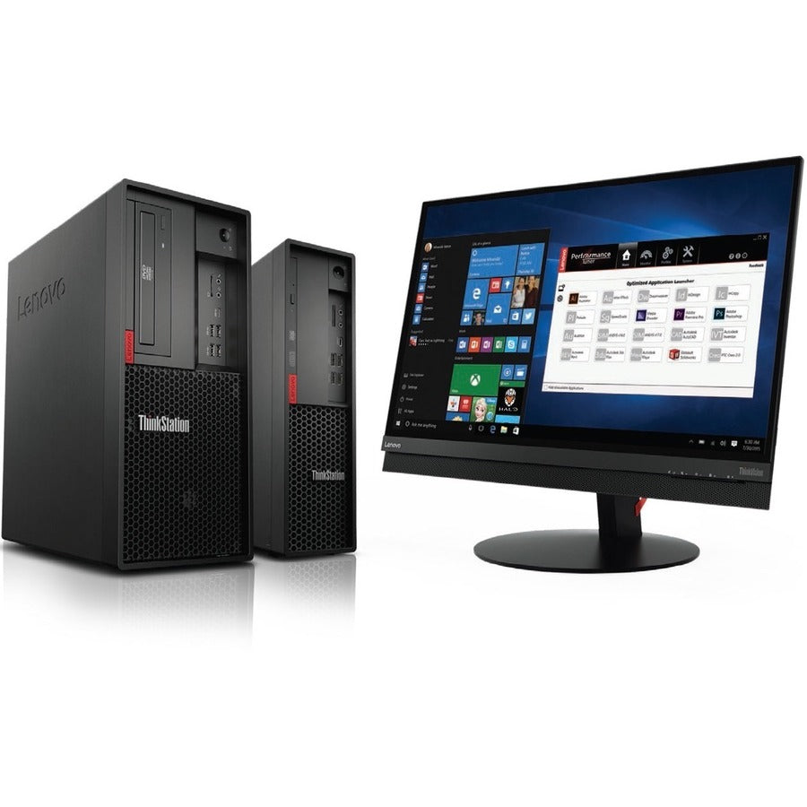 Lenovo-IMSourcing ThinkStation P330 30D0S8YG00 Workstation - 1 x Intel Core i5 9th Gen i5-9500 - 8 GB - 2 TB HDD - Tower - Raven Black