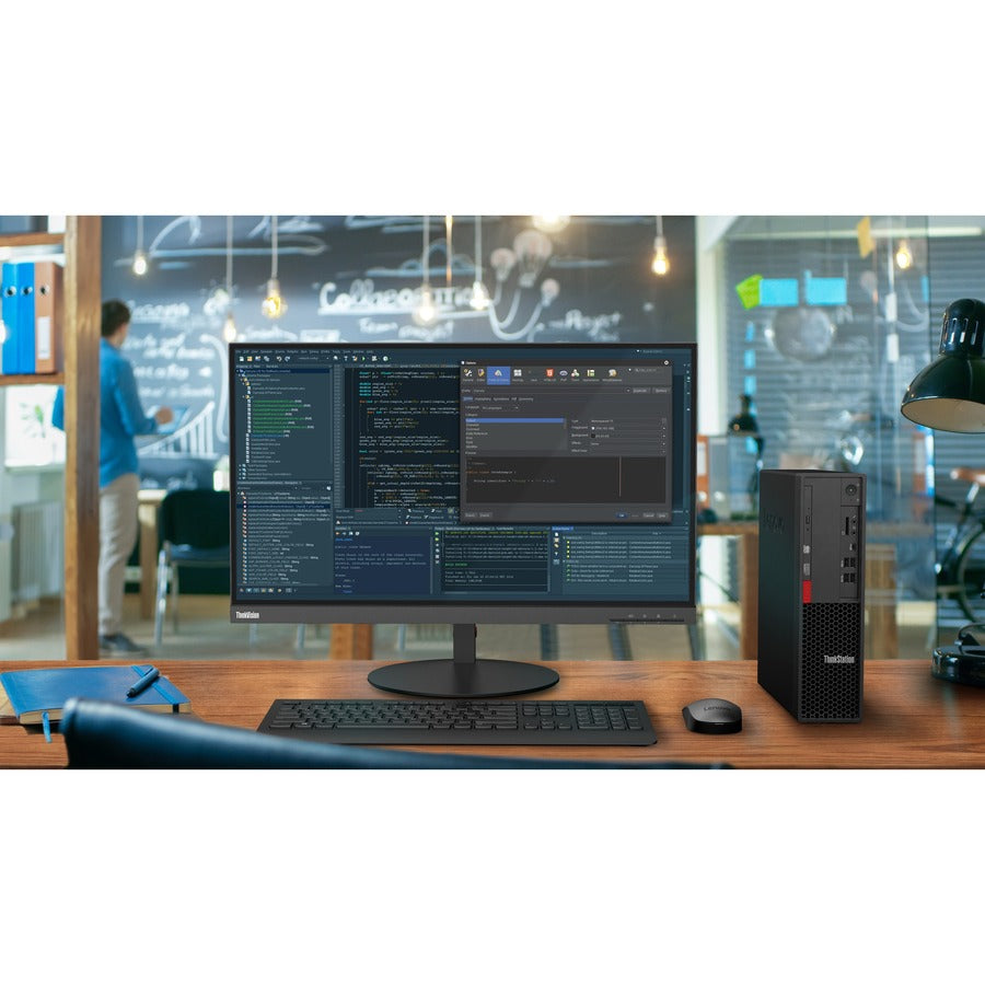 Lenovo-IMSourcing ThinkStation P330 30D2S35M00 Workstation - 1 x Intel Core i5 9th Gen i5-9500 - 8 GB - 1 TB HDD - Small Form Factor - Raven Black