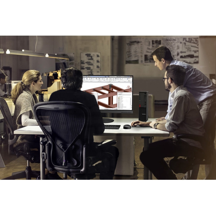 Lenovo-IMSourcing ThinkStation P330 30D2S35M00 Workstation - 1 x Intel Core i5 9th Gen i5-9500 - 8 GB - 1 TB HDD - Small Form Factor - Raven Black