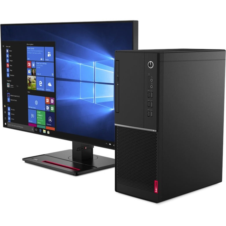 Lenovo-IMSourcing V530-15ICR 11BH001LAX Desktop Computer - Intel Core i7 9th Gen i7-9700 - 4 GB - 1 TB HDD - Tower - Black
