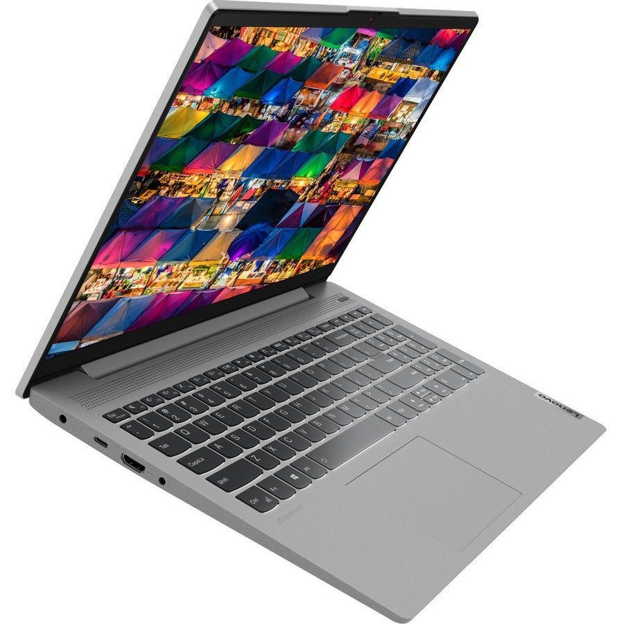 Lenovo IdeaPad 5 15ITL05 82FG01PXUS 15.6 Notebook - Full HD - Intel Core i3 11th Gen i3-1115G4 - 8 GB - 256 GB SSD - English (US) Keyboard - Platinum Gray"