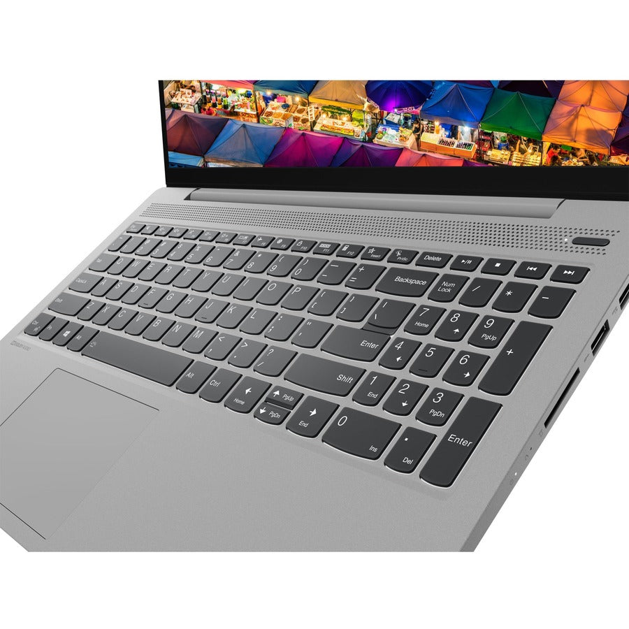 Lenovo IdeaPad 5 15ITL05 82FG01PXUS 15.6 Notebook - Full HD - Intel Core i3 11th Gen i3-1115G4 - 8 GB - 256 GB SSD - English (US) Keyboard - Platinum Gray"