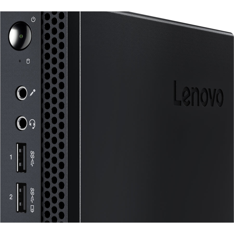 Lenovo-Imsourcing Thinkcentre M625Q 10Tf002Wus Desktop Computer - Amd A-Series A9-9420E Dual-Core (2 Core) 1.80 Ghz - 4 Gb Ram Ddr4 Sdram - 128 Gb M.2 Pci Express Nvme Ssd - Tiny - Black