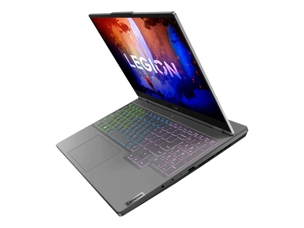 Lenovo Legion 5 15ARH7H 82RD - 180-degree hinge design - AMD Ryzen 7 - 6800H / up to 4.7 GHz - Win 11 Home - GF RTX 3060