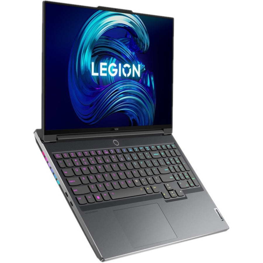 Lenovo Legion 7 16Iax7 82Td0008Us 16" Gaming Notebook - Wqxga - 2560 X 1600 - Intel Core I9 12Th Gen I9-12900Hx Hexadeca-Core (16 Core) 2.30 Ghz - 32 Gb Total Ram - 2 Tb Ssd - Storm Gray, Black
