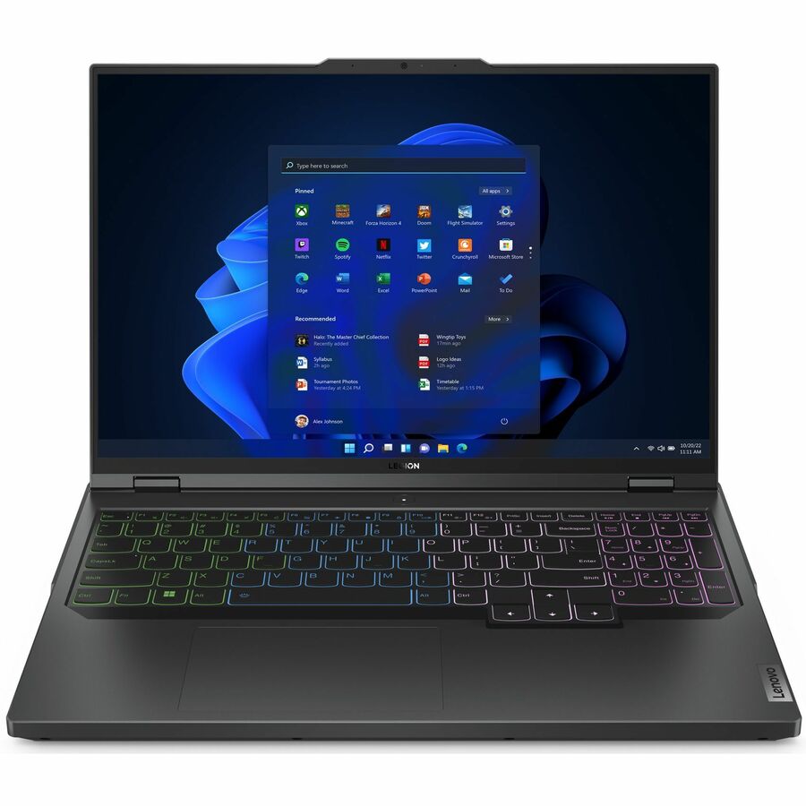 Lenovo Legion Pro 5 16IRX8 82WK000BUS 16" Gaming Notebook - WQXGA - 2560 x 1600 - Intel