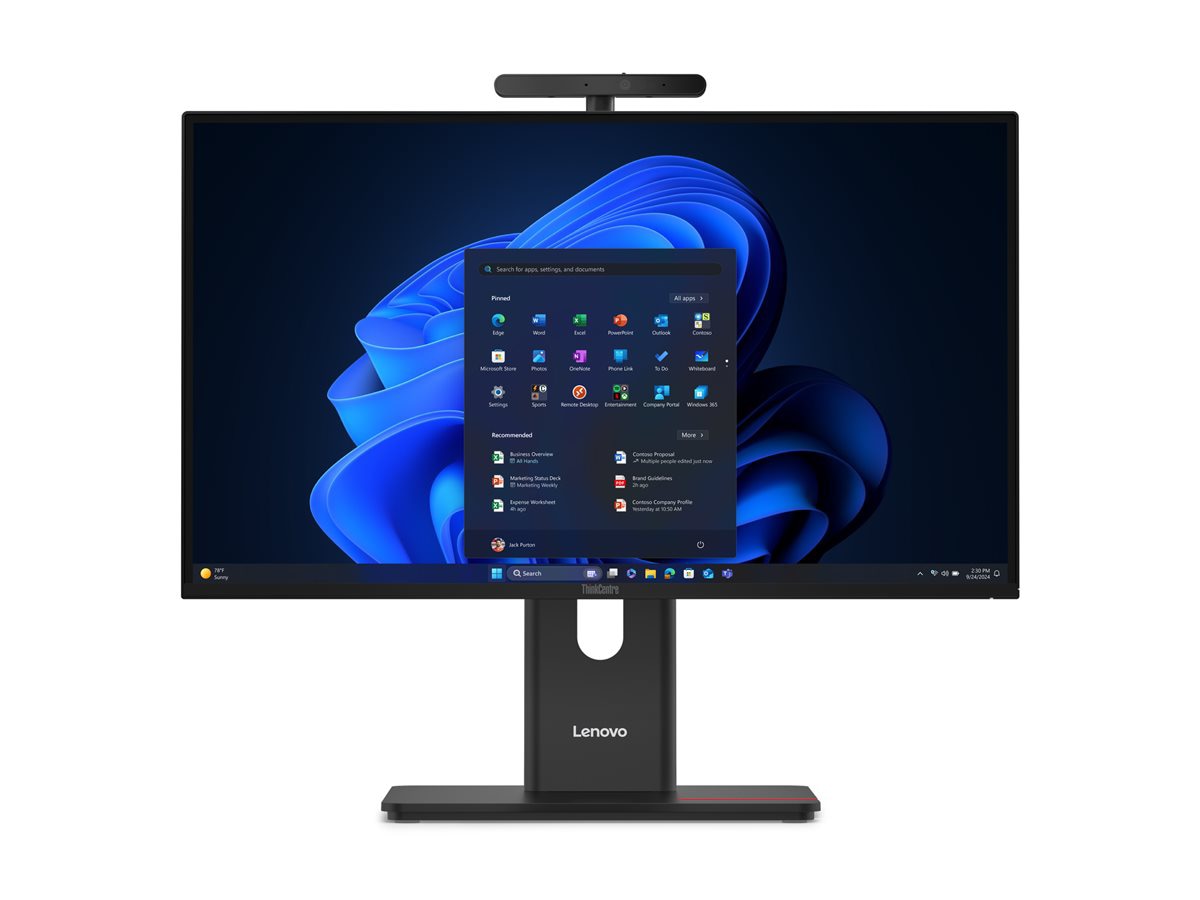 Lenovo M90a Gen 6 AIO 24 Touchscreen, Intel Ultra 5 225, 16GB RAM, 512GB SSD, Win11