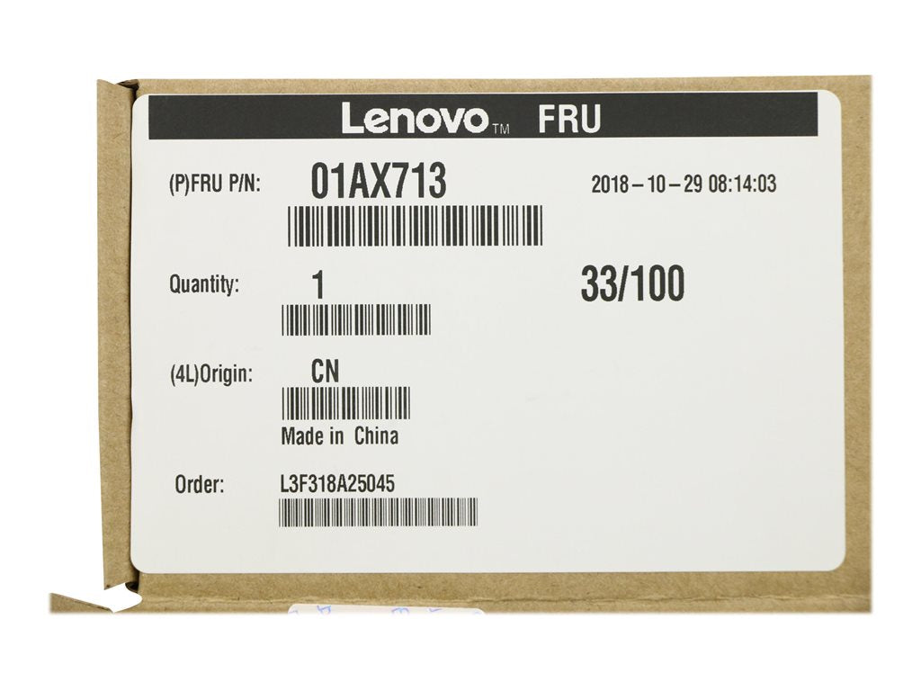 Lenovo - Network adapter - M.2 Card - Bluetooth, Wi-Fi - FRU - for Chromebook S345-14; IdeaPad S540-13; ThinkCentre