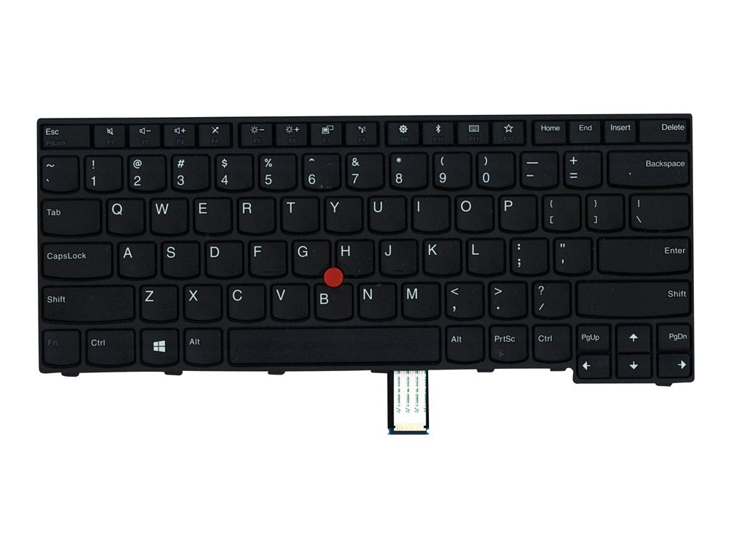 Lenovo - Notebook replacement keyboard - with Trackpoint - US - FRU