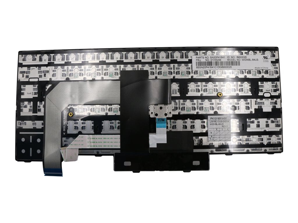 Lenovo - Notebook replacement keyboard - with Trackpoint, UltraNav - QWERTY - US - FRU - for ThinkPad A475 20KL, 20KM;