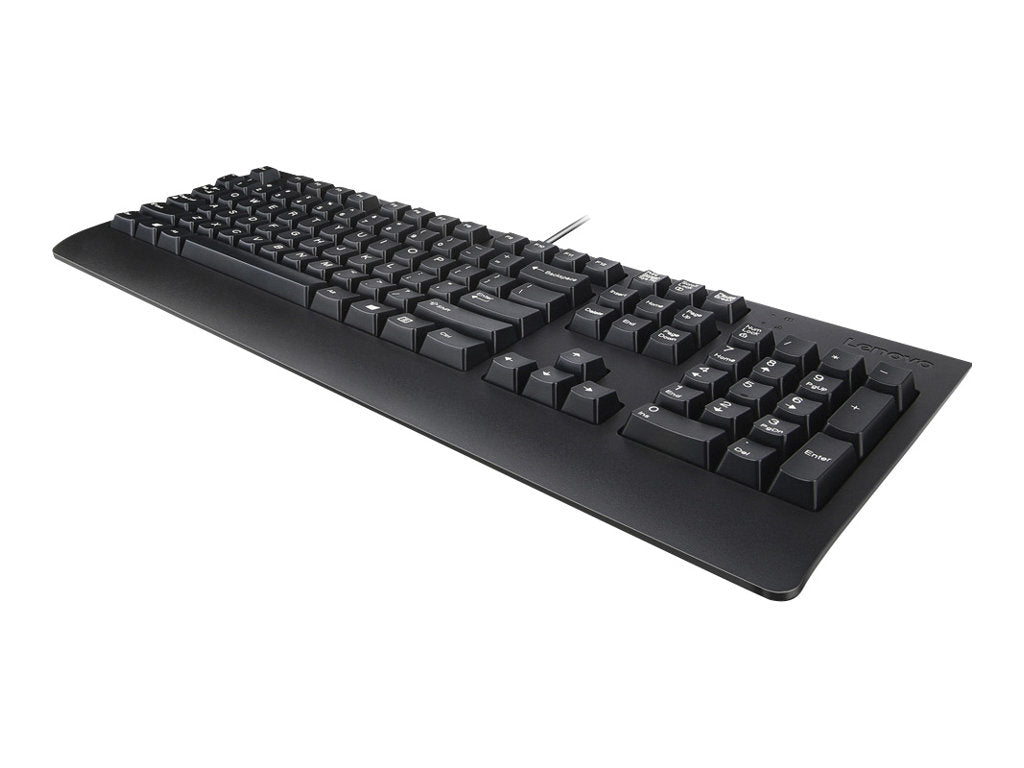 Lenovo Preferred Pro II - Keyboard - USB - AZERTY - French - black - FRU