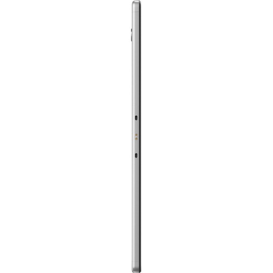 Lenovo Smart Tab M10 TB-X606FA Tablet - 10.3" WUXGA - Cortex A53 Octa-core (8 Core) 2.30 GHz Quad-core (4 Core) 1.60 GHz - 4 GB RAM - 128 GB Storage - Android 9.0 Pie - Platinum Gray