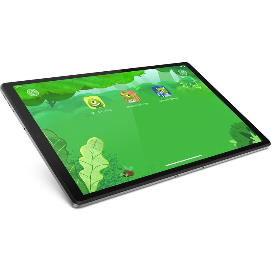Lenovo Smart Tab M10 TB-X606FA Tablet - 10.3" WUXGA - Cortex A53 Octa-core (8 Core) 2.30 GHz Quad-core (4 Core) 1.60 GHz - 4 GB RAM - 128 GB Storage - Android 9.0 Pie - Platinum Gray
