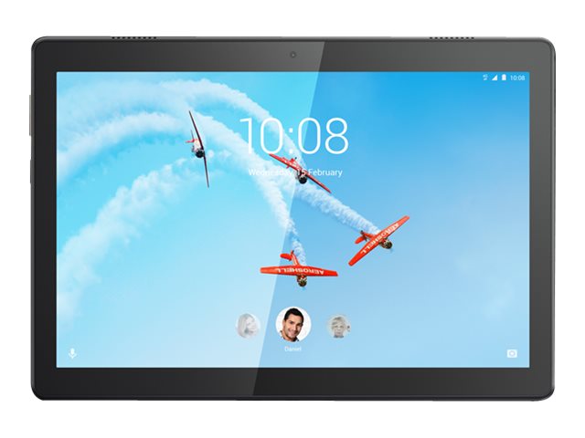 Lenovo Tab M10 ZA4H - Tablet - Android 9.0 (Pie) - 16 GB eMMC - 10.1 IPS (1280 x 800) - microSD slot - 4G - slate black"