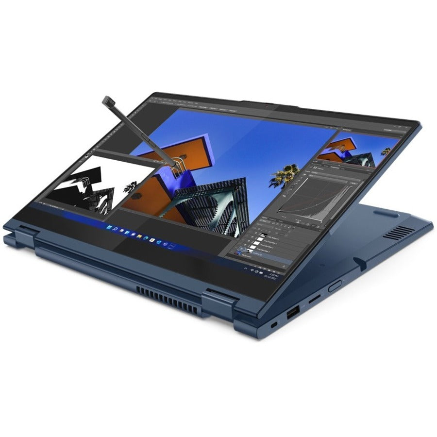Lenovo ThinkBook 14s Yoga G2 IAP 21DM0015US 14 Touchscreen Notebook - Full HD - Intel Core i5 12th Gen i5-1235U - 16 GB - 256 GB SSD - English (US) Keyboard - Mineral Gray"