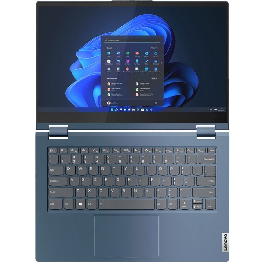 Lenovo ThinkBook 14s Yoga G2 IAP 21DM0015US 14 Touchscreen Notebook - Full HD - Intel Core i5 12th Gen i5-1235U - 16 GB - 256 GB SSD - English (US) Keyboard - Mineral Gray"