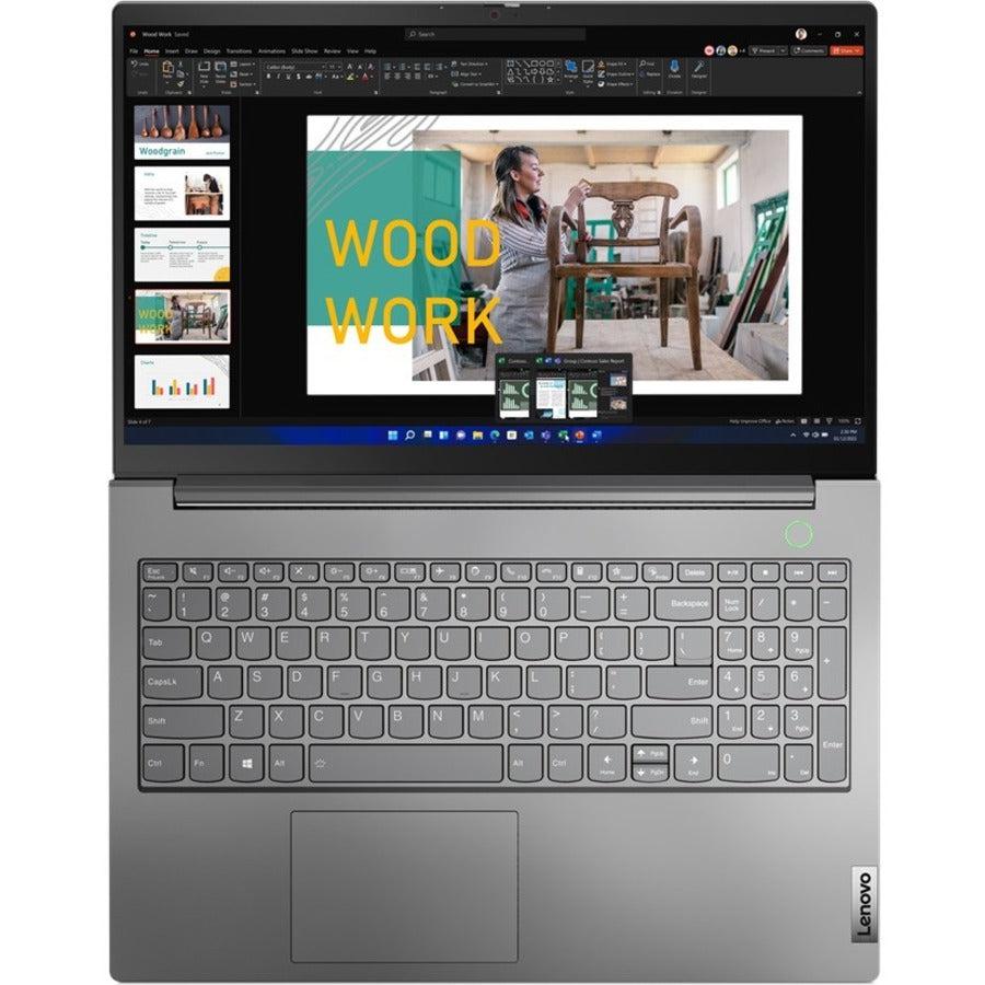 Lenovo ThinkBook 15 G4 IAP 21DJA0M8US 15.6" Notebook - Full HD - 1920 x 1080 - Intel Core i5 12th Gen i5-1235U Deca-core (10 Core) 1.30 GHz - 16 GB Total RAM - 8 GB On-board Memory - 256 GB SSD - Mineral Gray