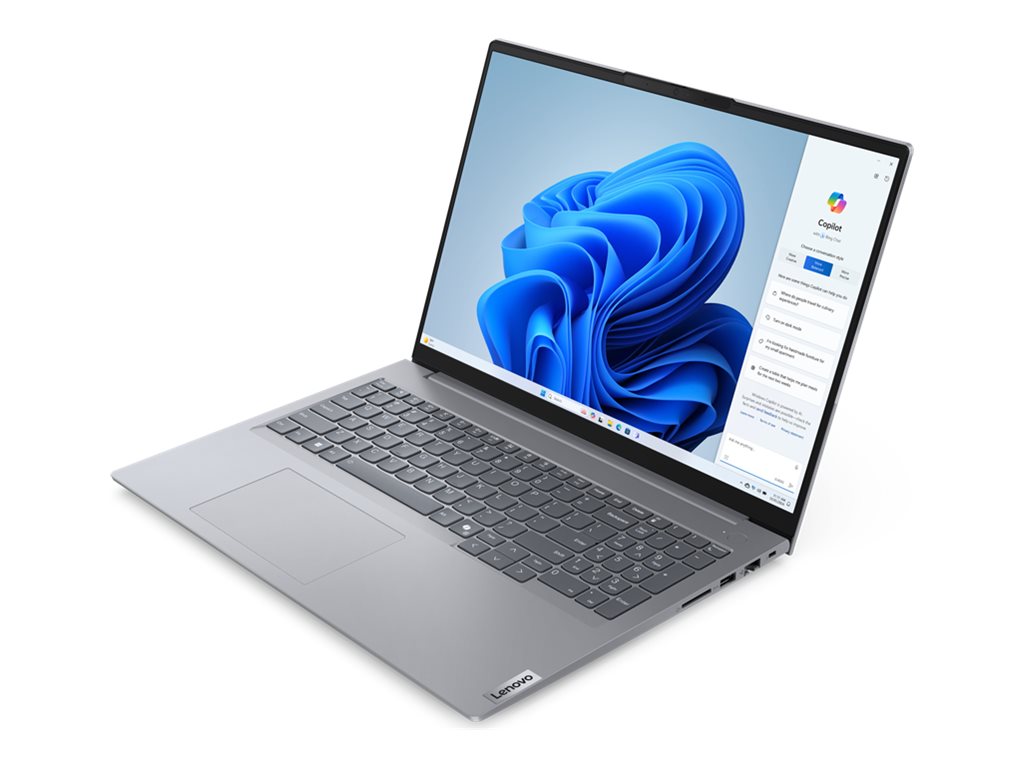 Lenovo ThinkBook 16 G7 ARP 21MW - 180-degree hinge design - AMD Ryzen 7 - 7735HS / up to 4.75 GHz - no OS - Radeon 680M - 16 21MW0038US