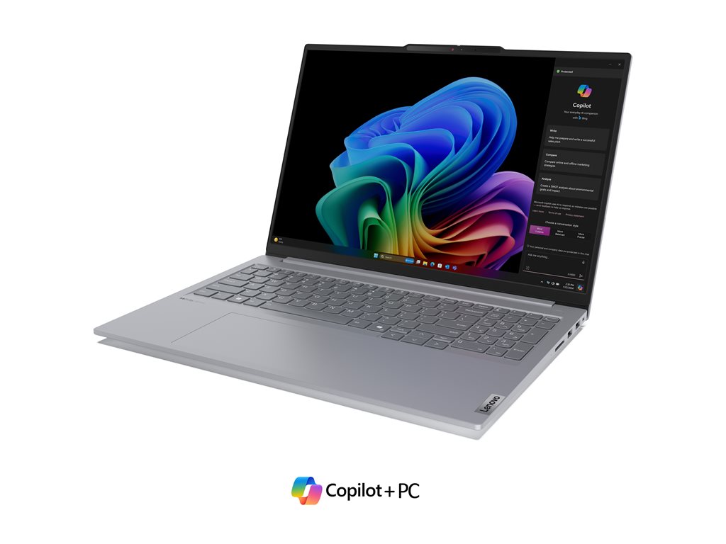 Lenovo ThinkBook 16 G7 QOY 21NH - Snapdragon X Plus - X1P-42-100 / up to 3.2 GHz - Win 11 Pro (on ARM) - Qualcomm Adreno - 16 21NH000JUS