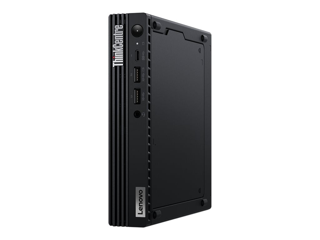 Lenovo ThinkCentre M70q Gen 3 11T3 - Tiny - Core i3 12100T / up to 4.1 GHz - RAM 8 GB - SSD 128 GB - NVMe - UHD Graphics