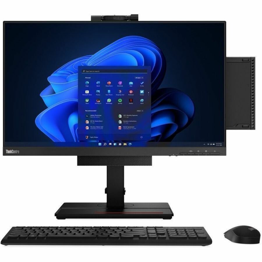 Lenovo ThinkCentre M70q Gen 3 11T300C0US Desktop Computer - Intel Core i5 12th Gen
