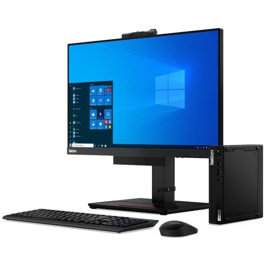 Lenovo ThinkCentre M75q Gen 2 11JN002RUS Desktop Computer - AMD Ryzen 7 PRO 5750GE - 16 GB - 512 GB SSD - Tiny - Black