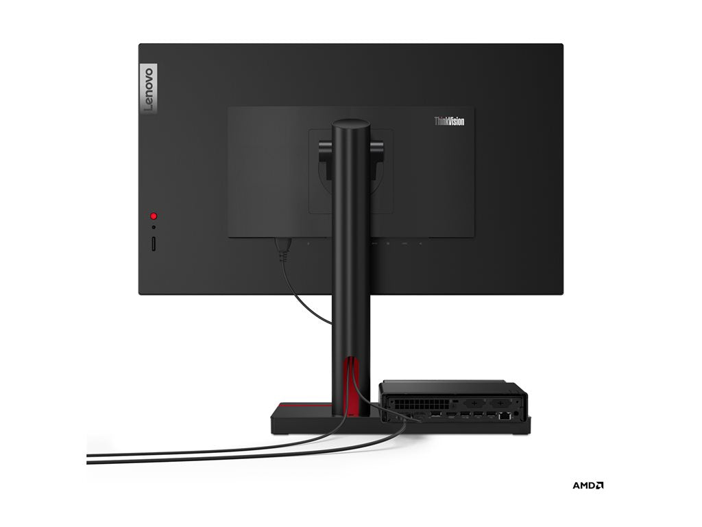 Lenovo ThinkCentre M75q Gen 5 12RQ - Tiny Ryzen 3 Pro 8300GE / up to 4.9 GHz - RAM 8 GB - SSD 256 GB - TCG Opal Encryption 2, 12RQ000FUS