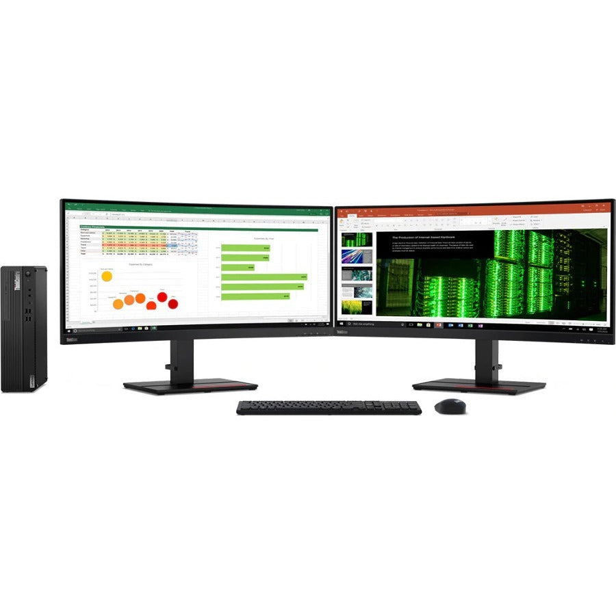 Lenovo ThinkCentre M80s 11CU0013US Desktop Computer - Intel Core i7 10th Gen i7-10700 - vPro Technology - 16 GB - 256 GB SSD - Small Form Factor - Black