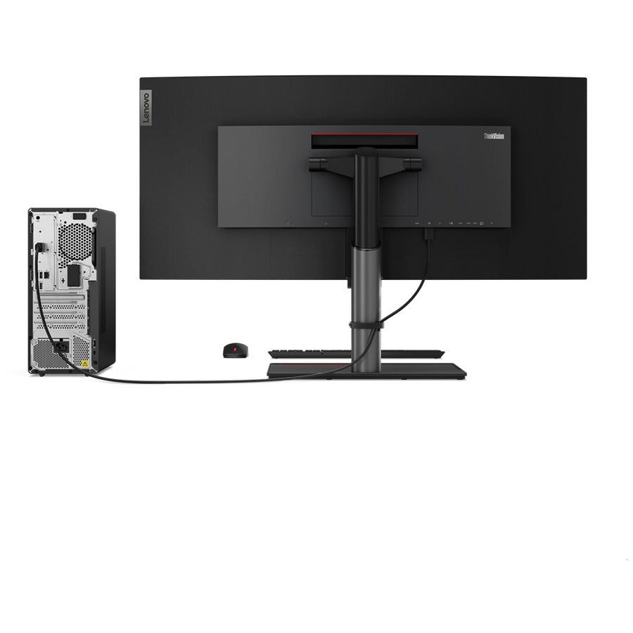 Lenovo ThinkCentre M80t Gen 3 11TE0013US Desktop Computer - Intel Core i5 12th Gen i5-12500 - vPro Technology - 16 GB - 256 GB SSD - Tower - Black