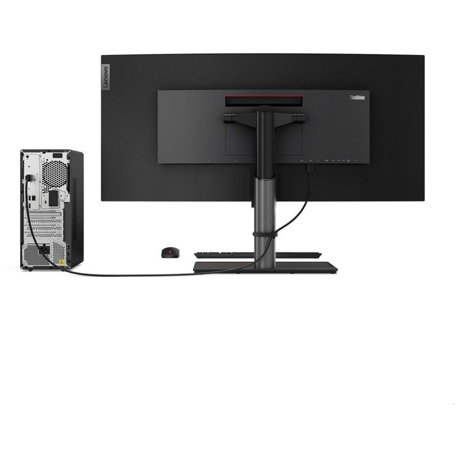 Lenovo ThinkCentre M80t Gen 3 11TE001EUS Desktop Computer - Intel Core i5 12th Gen i5-12500 - vPro Technology - 16 GB - 512 GB SSD - Tower - Black