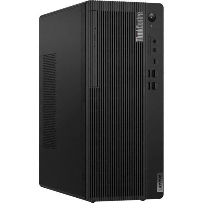 Lenovo ThinkCentre M80t Gen 3 11TE001EUS Desktop Computer - Intel Core i5 12th Gen i5-12500 - vPro Technology - 16 GB - 512 GB SSD - Tower - Black