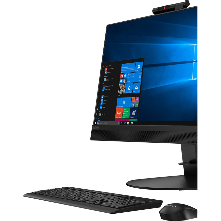 Lenovo ThinkCentre M820z 10SDS3P500 All-in-One Computer - Intel Core i7 8th Gen i7-8700 - 8 GB - 1 TB HDD - 21.5 - Desktop - Business Black"