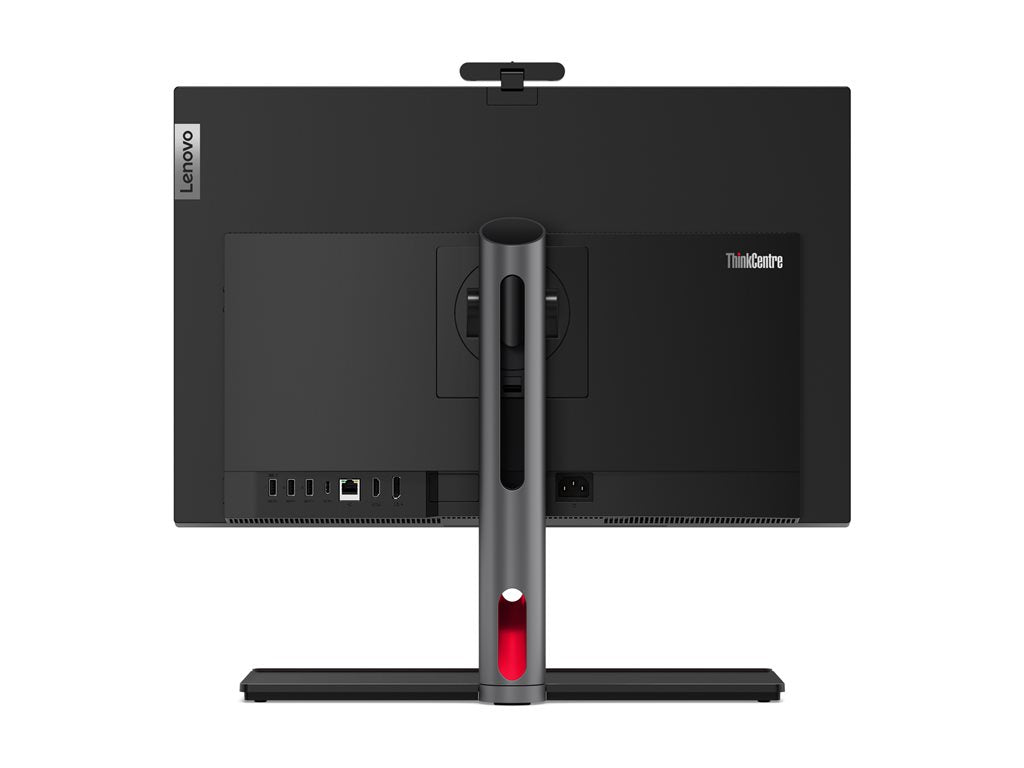 Lenovo ThinkCentre M90a Gen 5 12SH - All-in-one with UltraFlex V Stand - Core i3 i3-14100 / up to 4.7 GHz - RAM 8 GB - SSD 256 12SH001NUS