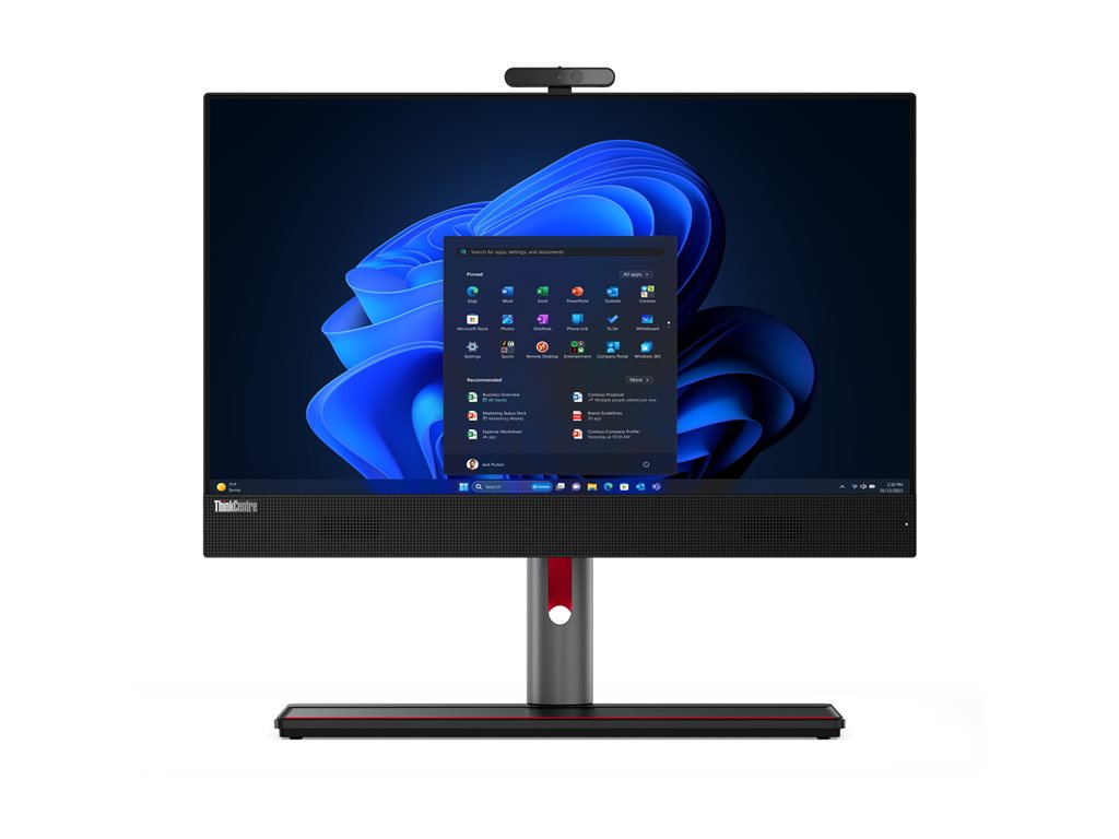 Lenovo ThinkCentre M90a Gen 5 12SH - All-in-one with UltraFlex V Stand - Core i5 i5-14500 / up to 5 GHz - vPro Enterprise - RAM 12SH001LUS