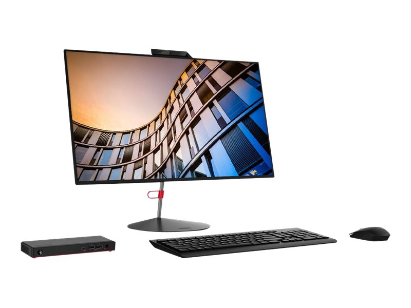 Lenovo ThinkCentre M90n-1 IoT 11AK - Nano - Core i5 8365U / up to 4.1 GHz - vPro - RAM 8 GB - SSD 256 GB - TCG Opal