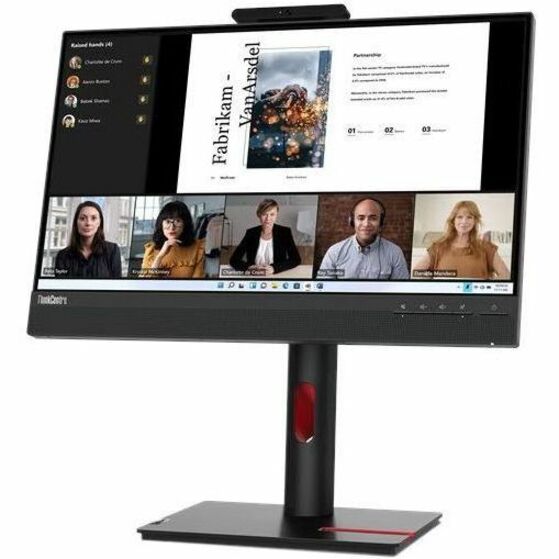 Lenovo ThinkCentre TIO22GEN5 22" Class Webcam Full HD LED Monitor - 16:9 - Black - 21.5"