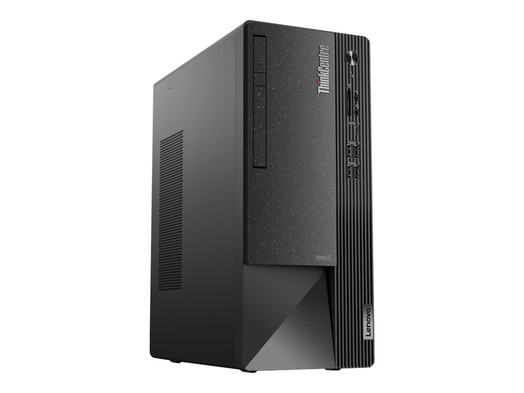 Lenovo ThinkCentre neo 50t 11SE - Tower Core i3 12100 / up to 4.3 GHz - RAM 4 GB - HDD 1 TB - DVD-Writer - UHD Graphics