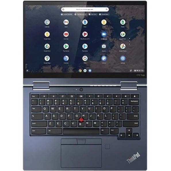 Lenovo ThinkPad C13 Yoga Gen 1 20UXS06800 13.3 Touchscreen Convertible 2 in 1 Chromebook - Full HD - AMD Athlon Gold 3150C - 4 GB - 32 GB Flash Memory - Abyss Blue"