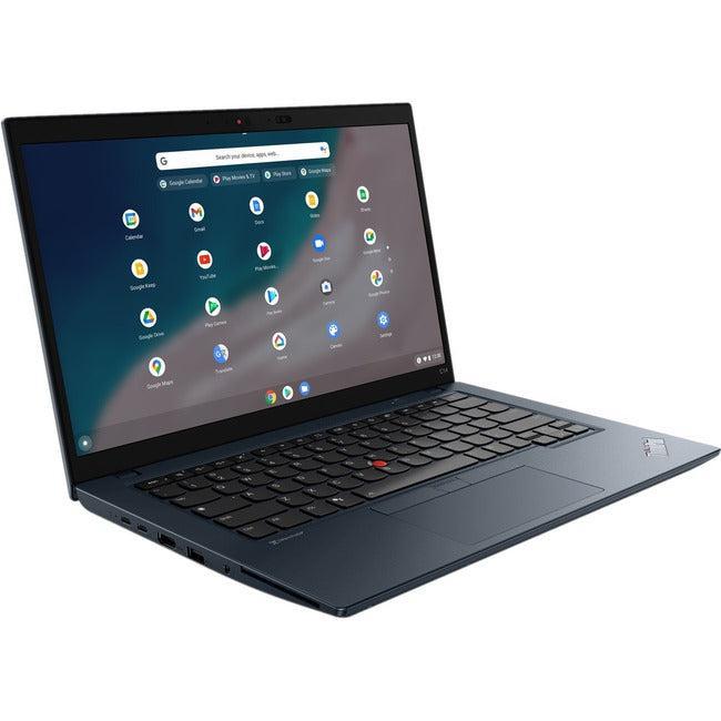 Lenovo ThinkPad C14 Gen 1 21C9000HUS 14 Chromebook - Full HD - Intel Core i5 12th Gen i5-1245U - vPro Technology - 8 GB - 256 GB SSD - English Keyboard - Abyss Blue"