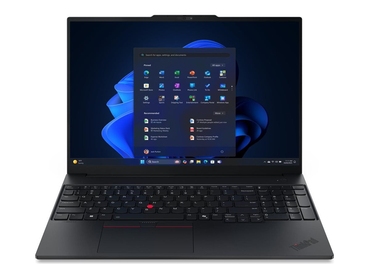 Lenovo ThinkPad E16 G3 Laptop Intel Core i5 210H 16" WUXGA Non-Touch W11 Pro